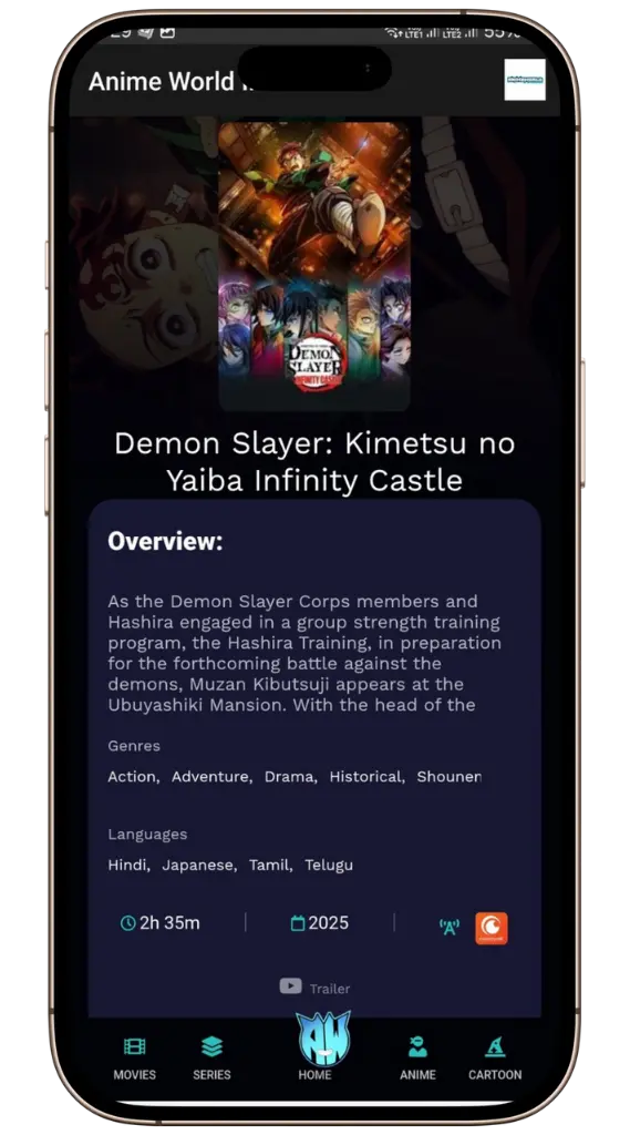 Anime world Mod App Anime world Mod App